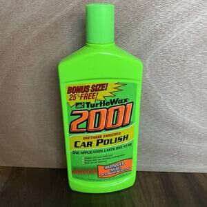Vintage Turtle Wax 2001 Urethane Enriched Car Polish 20 oz